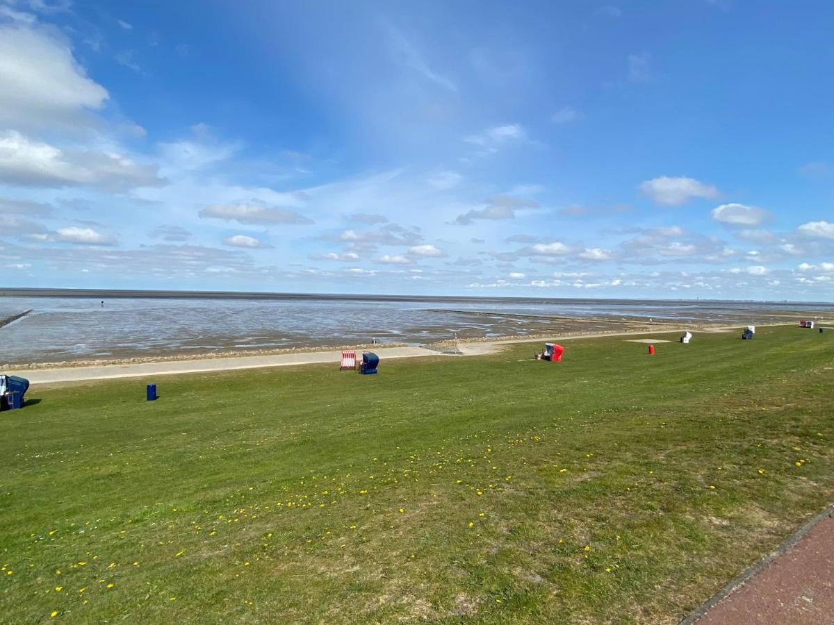 Appartement 1 mit Küche und neuem Bad, frisch saniert Friedrichskoog Exterior foto